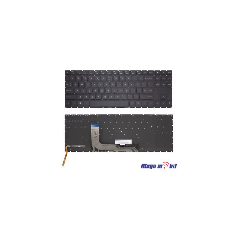 Tastatura za laptop HP Omen 16-B series so backlight grey